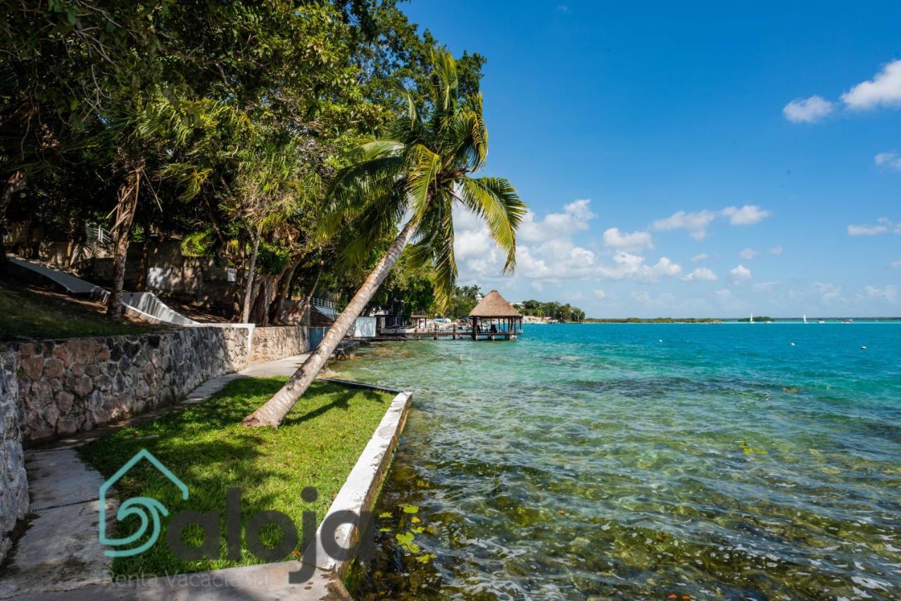 Villa Xtohil With Private Access To The Magic 7 Colors Lagoon Бакалар Екстер'єр фото